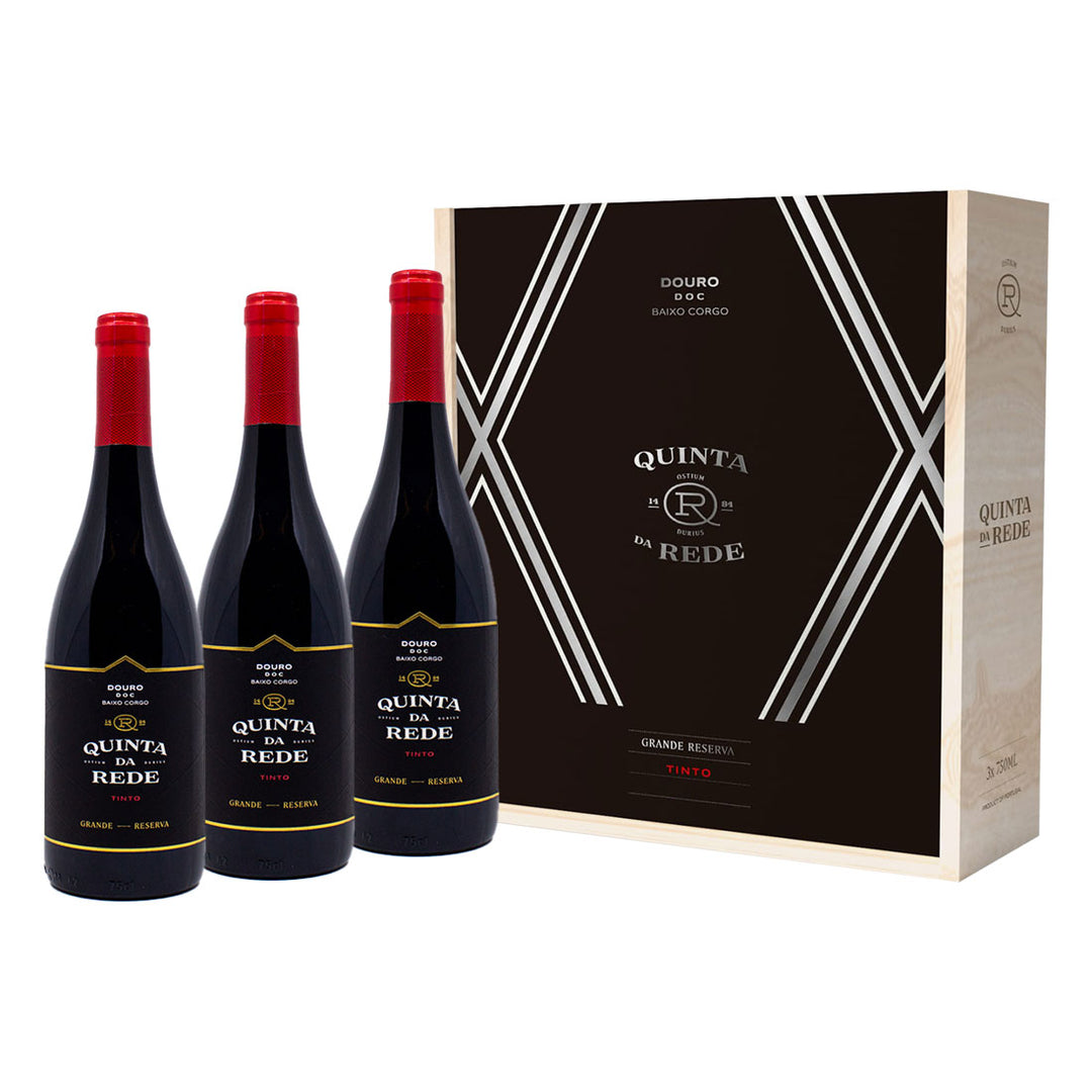 Conjunto Quinta da Rede Grande Reserva Tinto 2017
