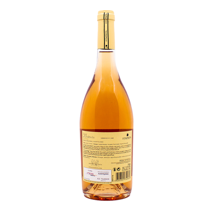 Rosé da Fitapreta | Contra-rótulo