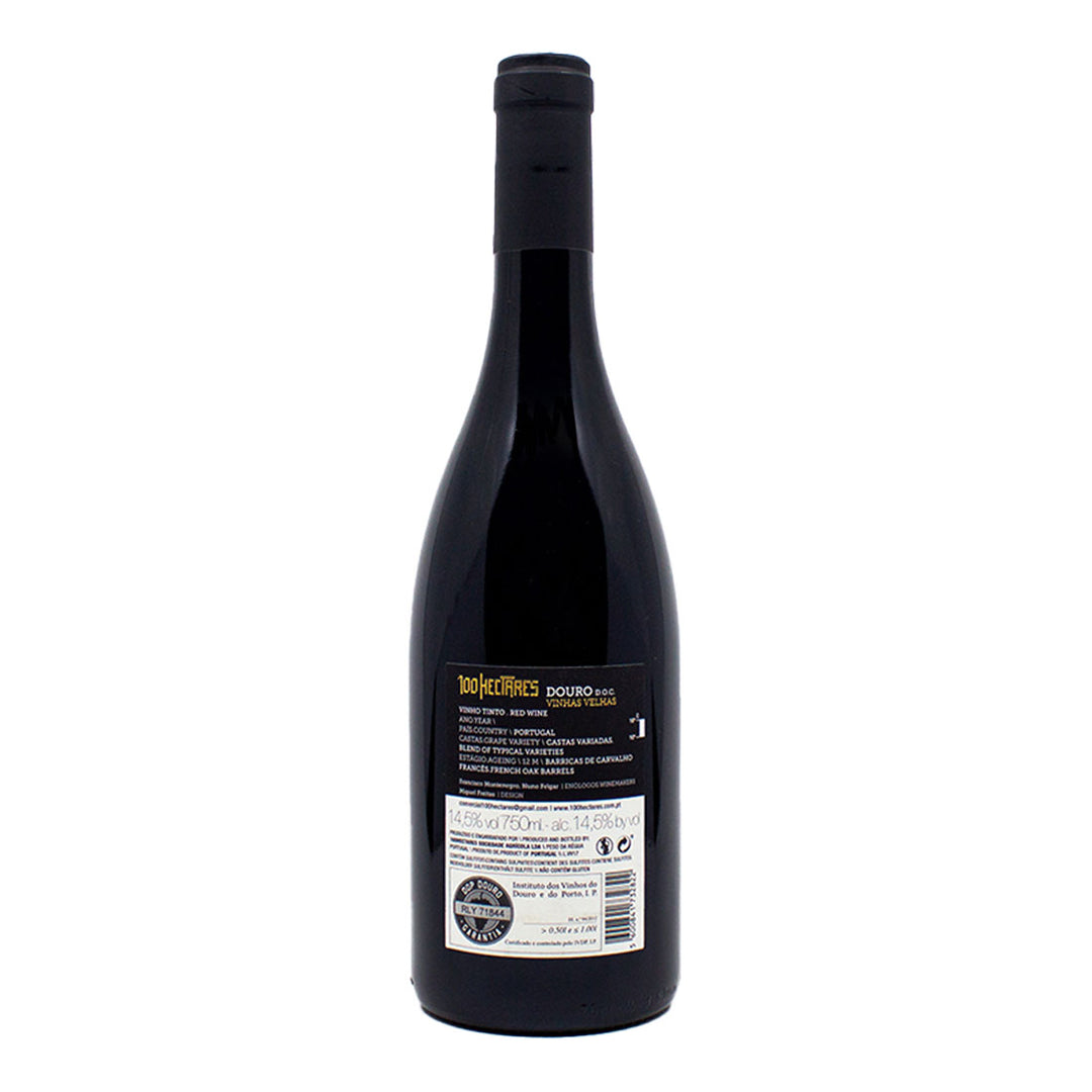 100 Hectares Vinhas Velhas 2021| Contra-rótulo
