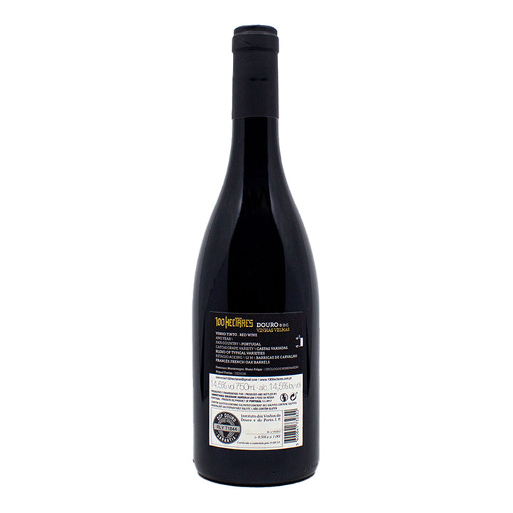 100 Hectares Vinhas Velhas 2021| Contra-rótulo