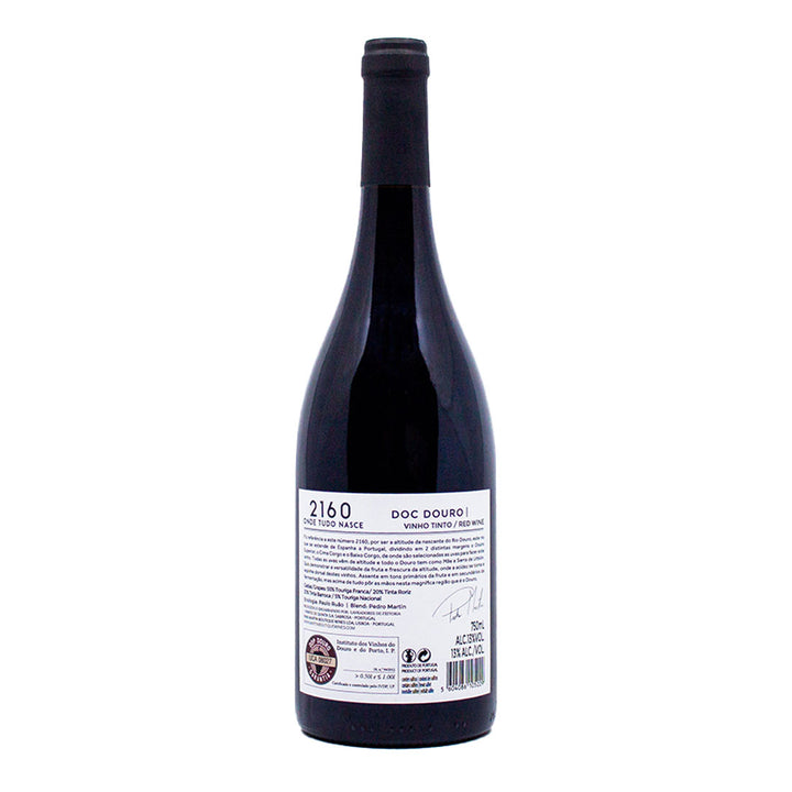 2160 Tinto 2019 | Contra-rótulo