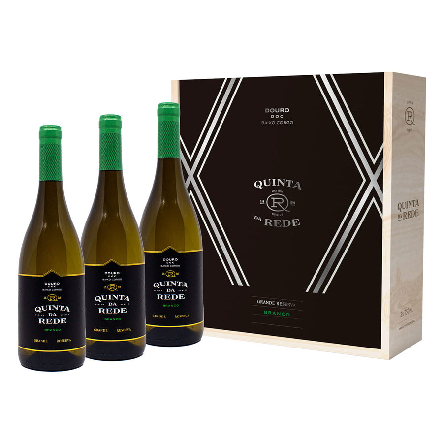 Conjunto Quinta da Rede Grande Reserva Branco 2020