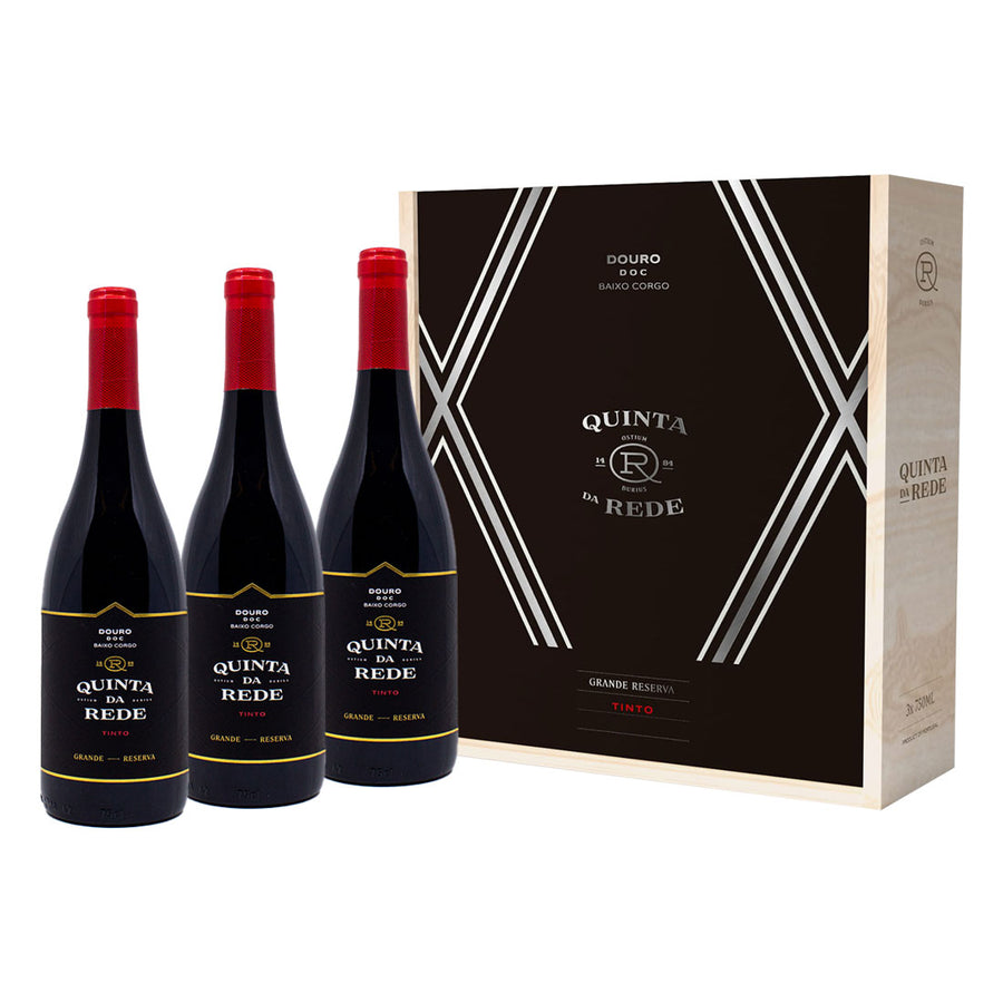 Conjunto Quinta da Rede Grande Reserva Tinto 2017