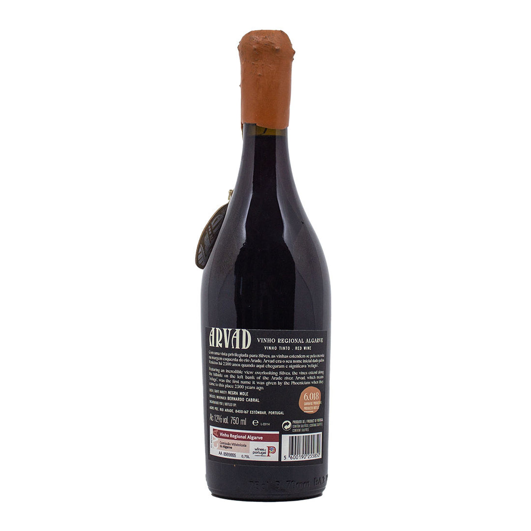 Arvad Negra Mole Tinto 2023 | Contra-rótulo