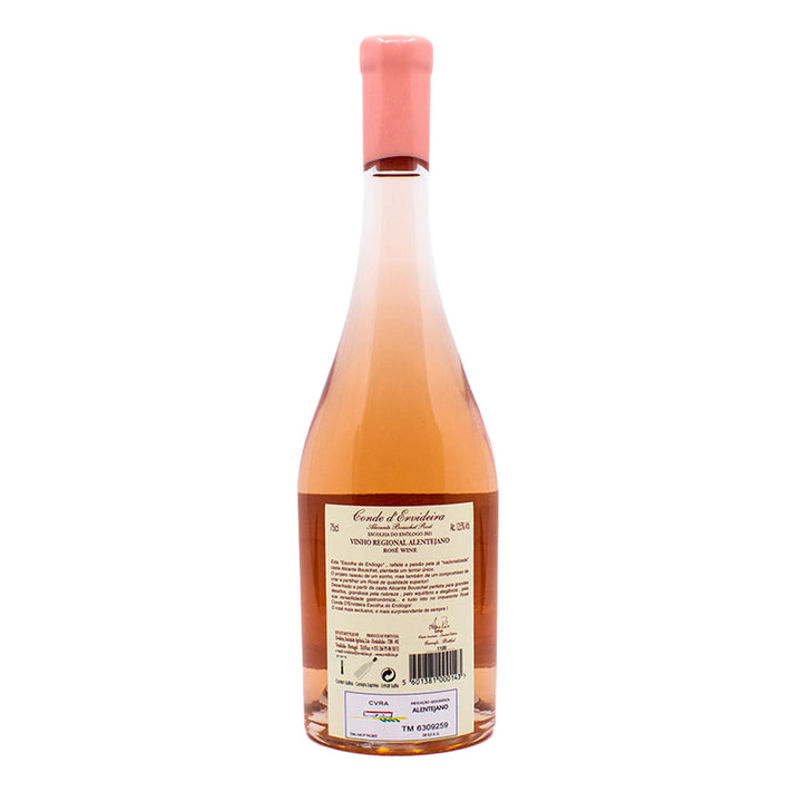 Conde d'Ervideira Alicante Bouschet Rosé 2021 | Contra-rótulo