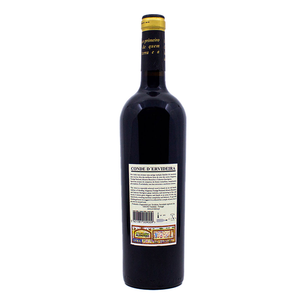 Conde d'Ervideira Reserva Tinto 2022 | Contra-rótulo