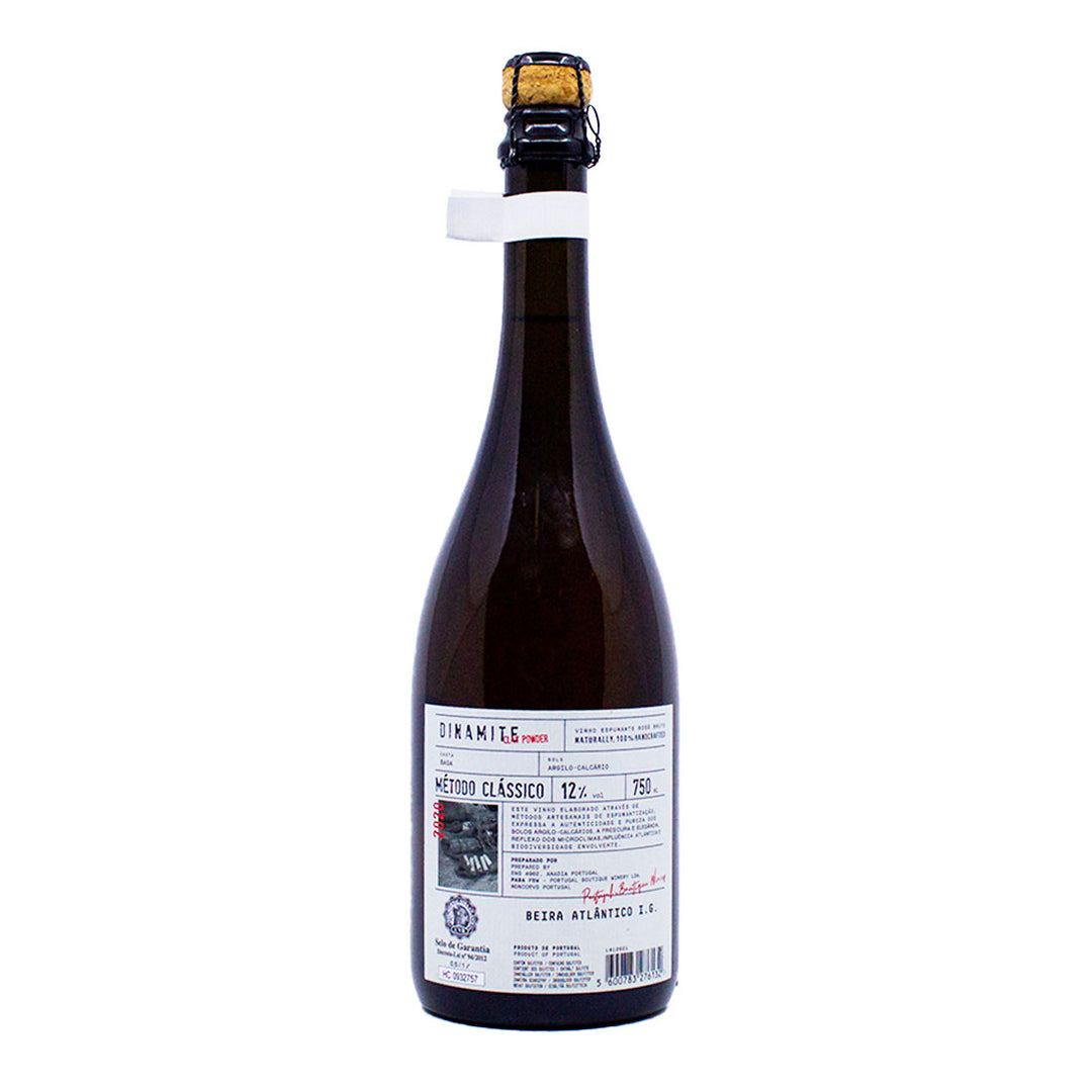 Dinamite Rosé - Brut Nature Super Reserva 2021 | Contra-rótulo