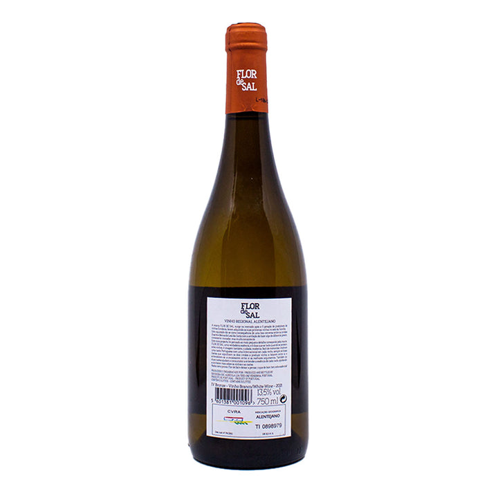 Flor de Sal Bronze Branco 2023 | Contra-rótulo