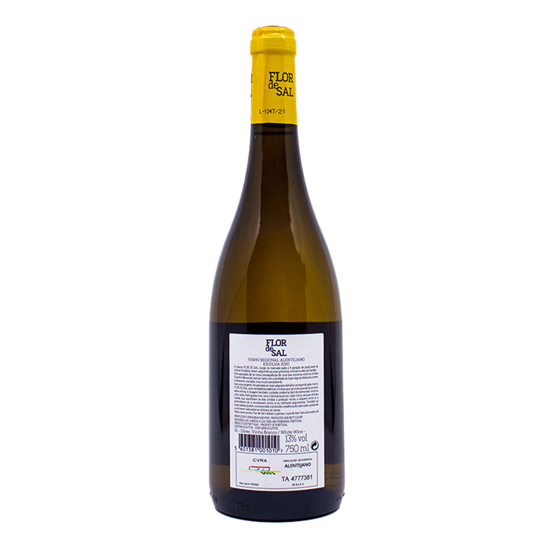 Flor de Sal Silver Branco 2022 | Contra-rótulo