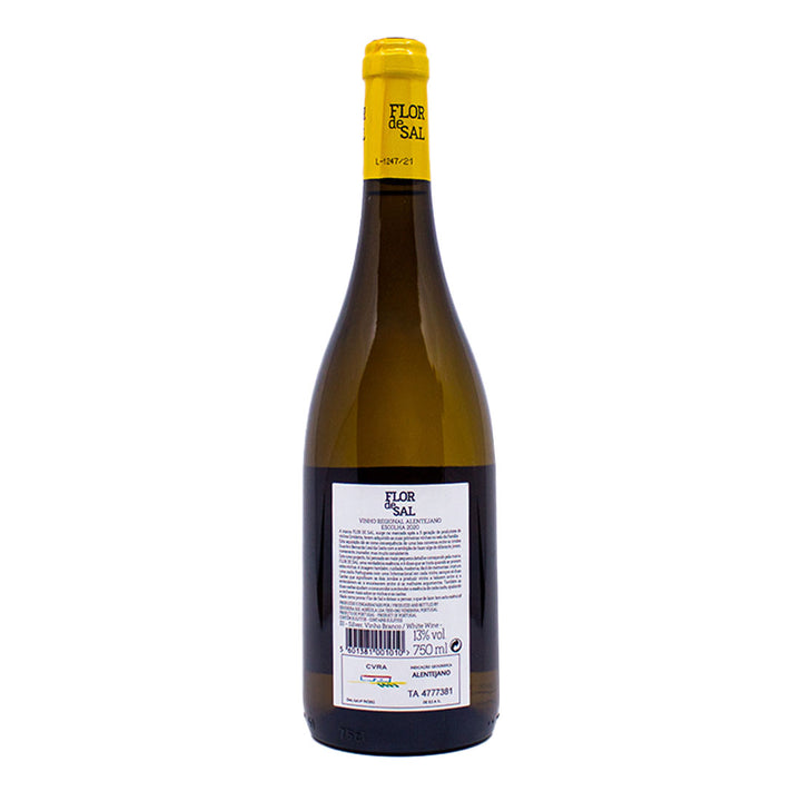 Flor de Sal Silver Branco 2022 | Contra-rótulo
