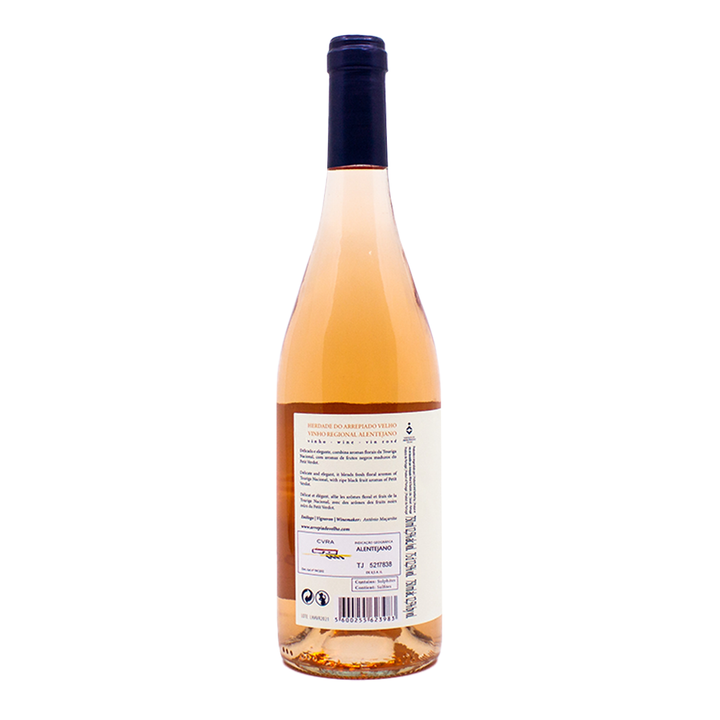Herdade do Arrepiado Velho Rosé 2021 | Contra-rótulo