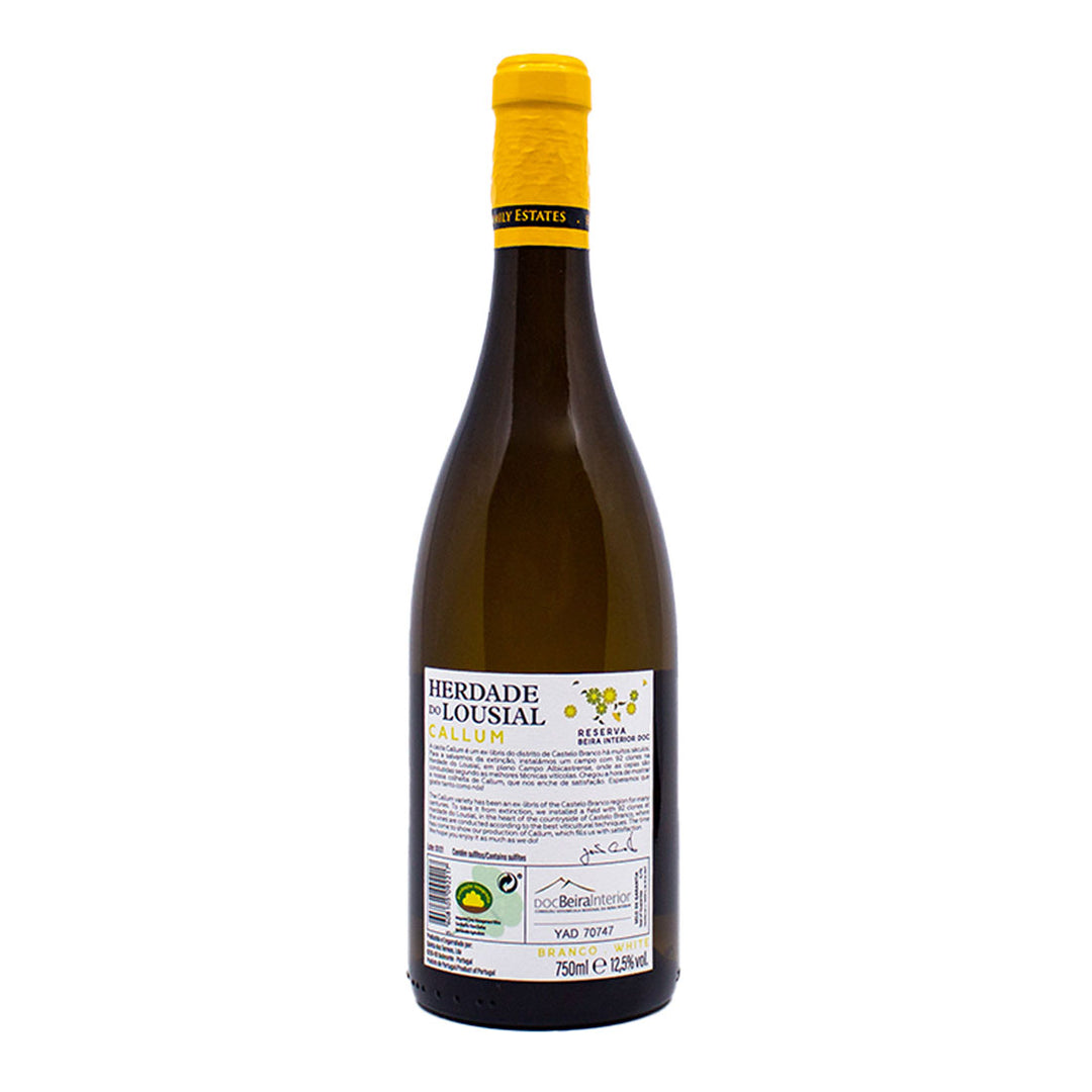 Herdade do Lousial Reserva Callum 2022 | Contra-rótulo