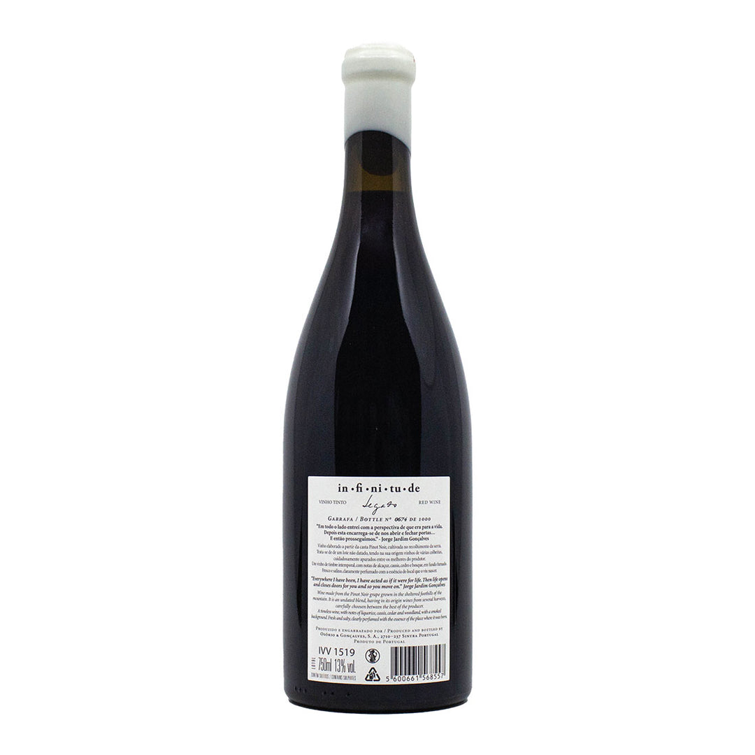 Infinitude Legado Pinot Noir | Contra-rótulo