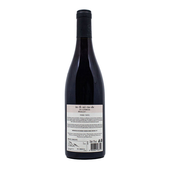 Infinitude Merlot 2018 | Contra-rótulo
