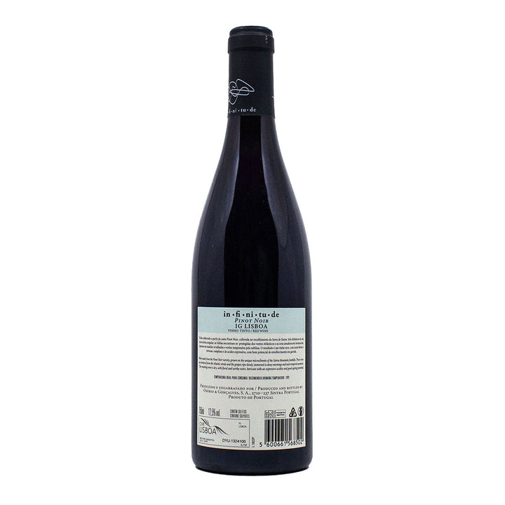 Infinitude Pinot Noir 2018 | contra-rótulo