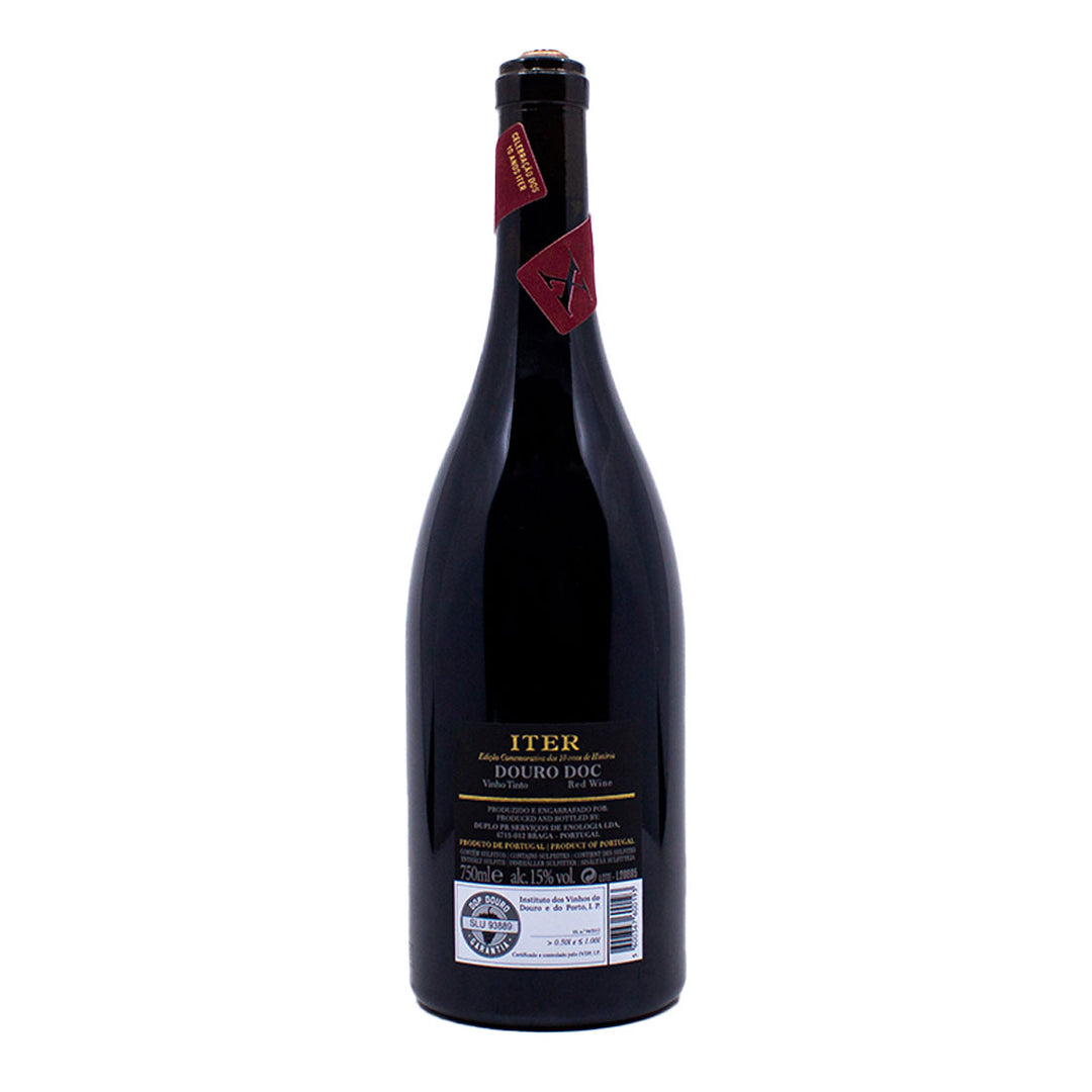 ITER 10 Years Celebration DOC Douro Tinto 2017 | Contra-rótulo