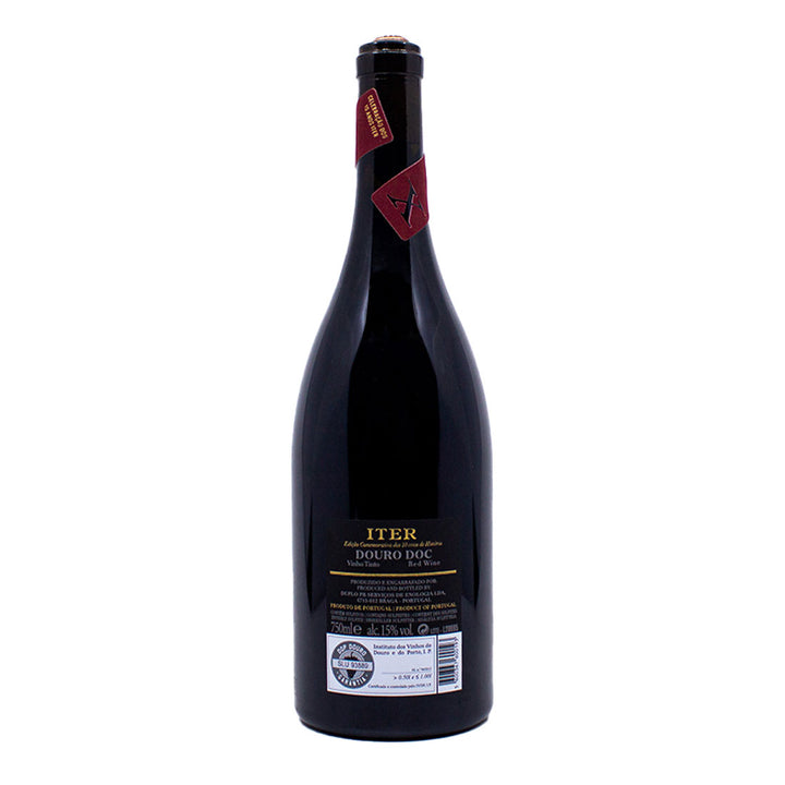 ITER 10 Years Celebration DOC Douro Tinto 2017 | Contra-rótulo