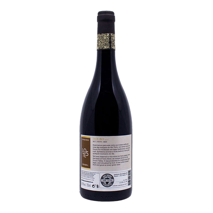 Lote 5 Reserva Tinto 2020 | Contra-rótulo