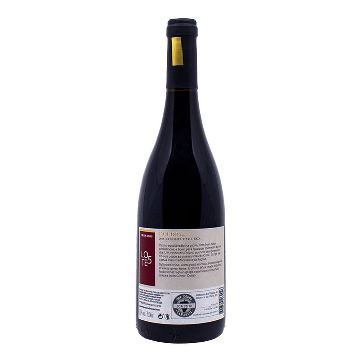 Lote 5 Tinto 2020 | Contra-rótulo