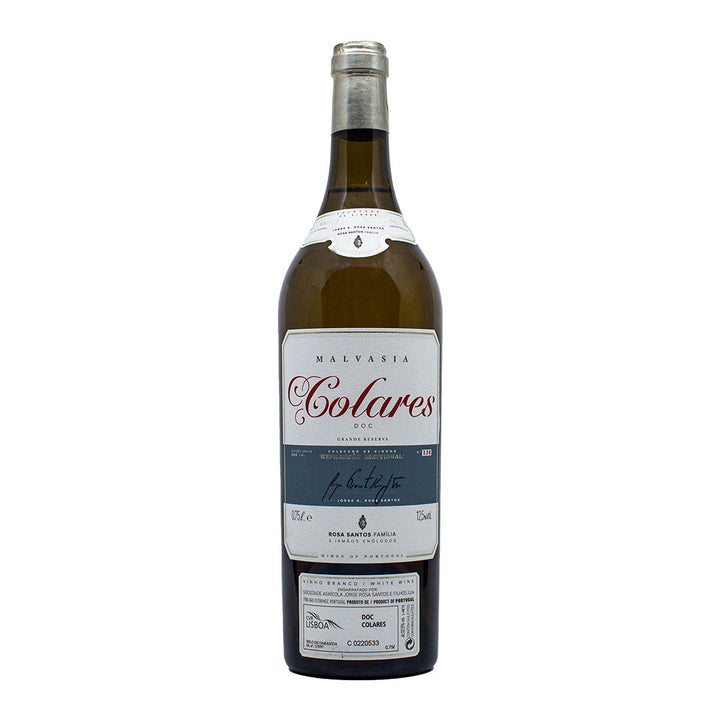 Rosa Santos Malvasia de Colares Grande Reserva Branco 2015 | Contra-rótulo