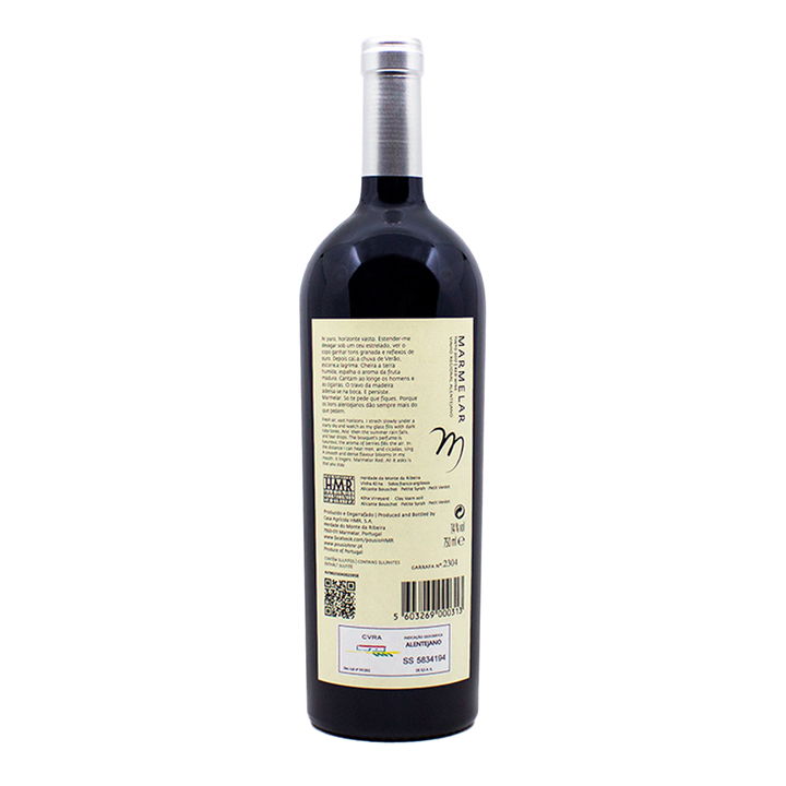 Marmelar Tinto 2019 | Contra-rótulo