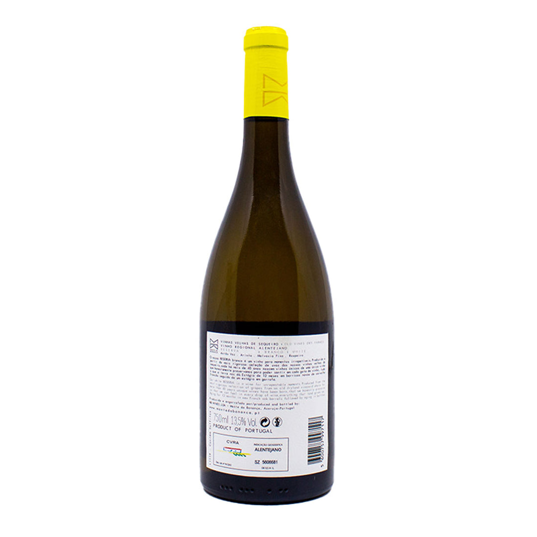Monte da Bonança Reserva Branco 2019 | Contra-rótulo
