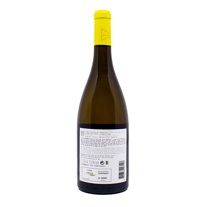Monte da Bonança Reserva Branco 2019 | Contra-rótulo