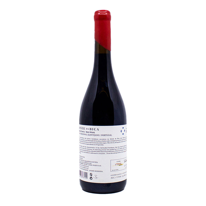 Monte da Bica O Merlot Nã é de Cá 2019 | Contra-rótulo