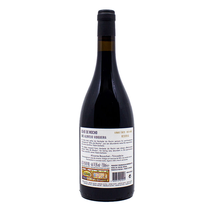 Olho de Mocho Reserva 2019 | Contra-rótulo