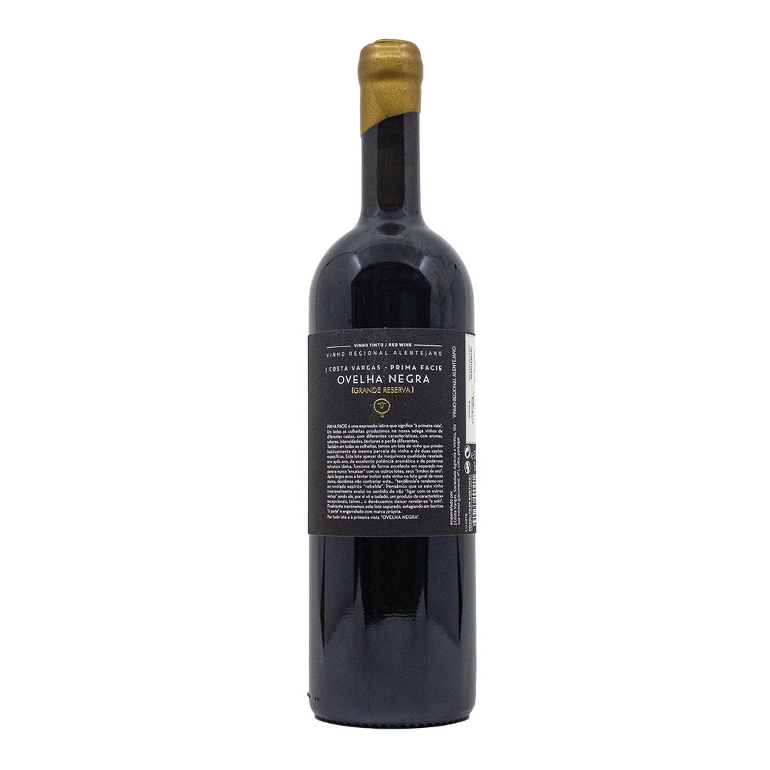 Ovelha Negra Grande Reserva Tinto 2019 | Contra-rótulo