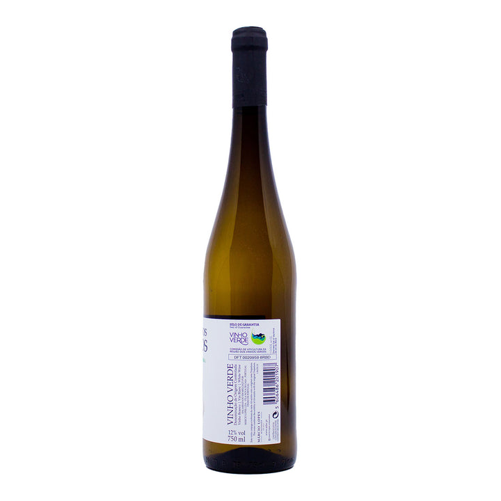 Pequenos Rebentos Alvarinho e Trajadura 2022 | Contra-rótulo