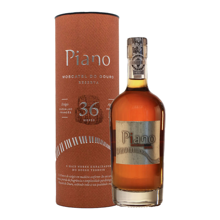 Piano Moscatel Douro Reserva 2013 com caixa