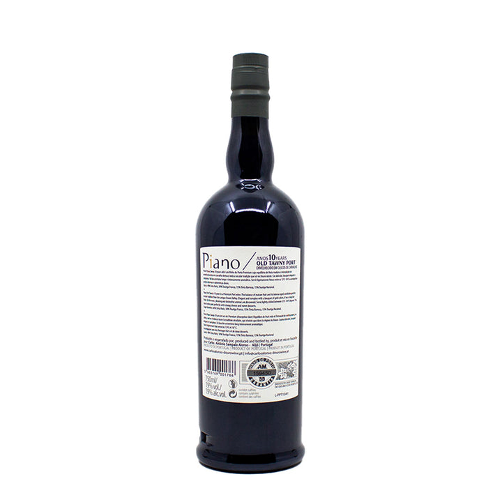Piano Porto 10 Years Old Tawny | Contra-rótulo