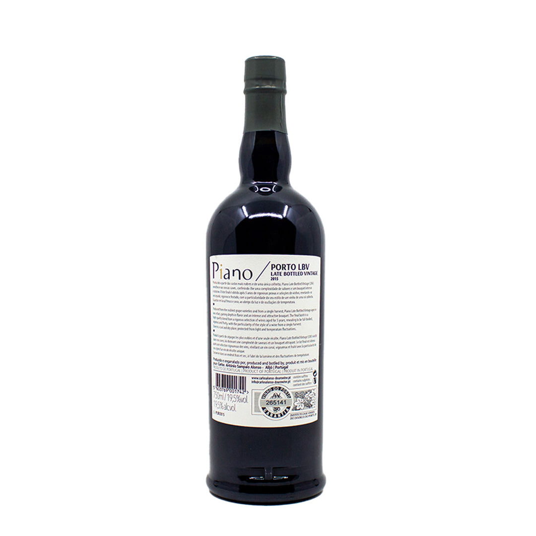 Piano Porto LBV 2015 | Contra-rótulo