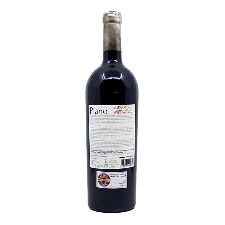 Piano Vinhas Velhas Premium 2021 | Contra-rótulo