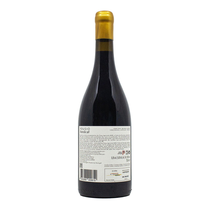 Pousio Parcela 98 2019 | Contra-rótulo