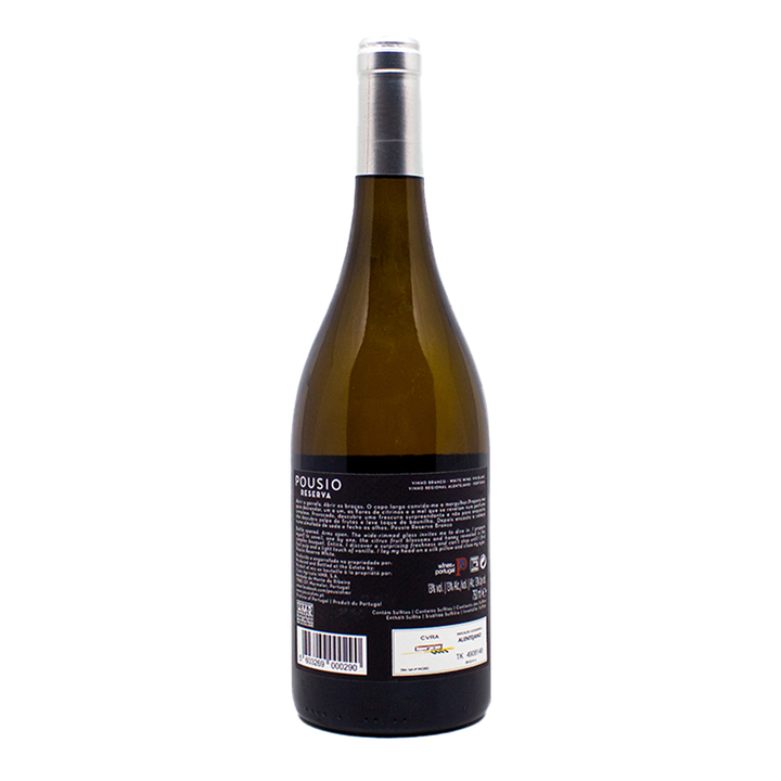 Pousio Reserva Branco 2021 | Contra-rótulo