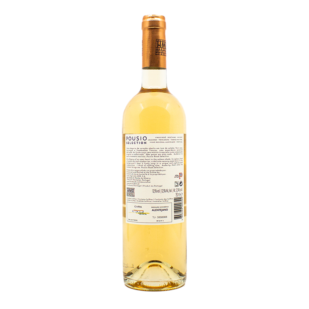 Pousio Selection Rosé 2023 | Contra-rótulo