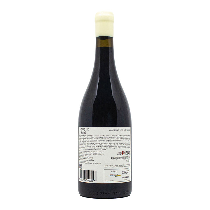 Pousio Syrah 2021 | Contra-rótulo