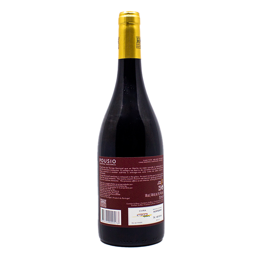 Pousio Touriga Nacional Reserva 2020 | Contra-rótulo
