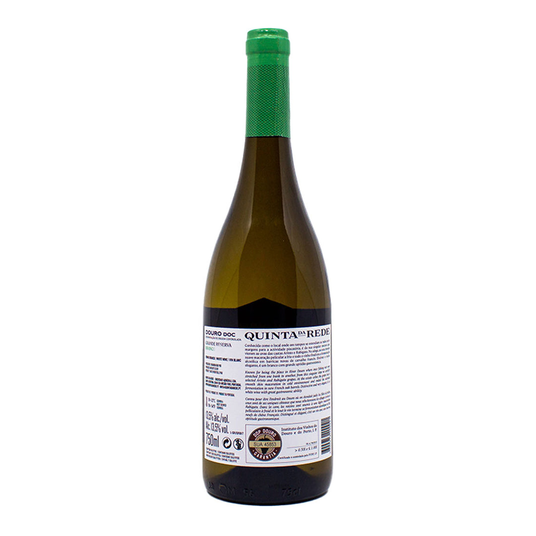 Quinta da Rede Grande Reserva Branco 2019 | Contra-rótulo