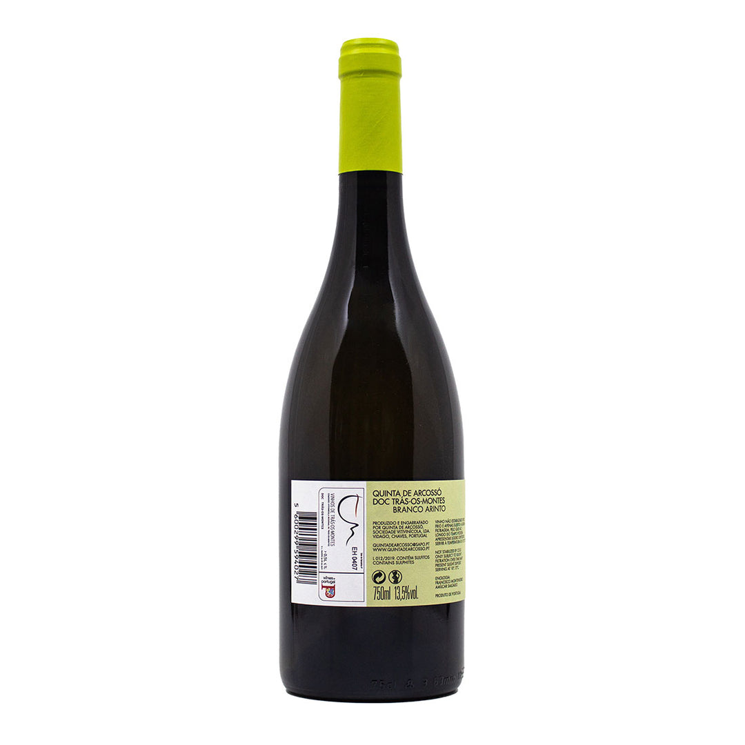 Quinta de Arcossó Arinto 2019 | Contra-rótulo
