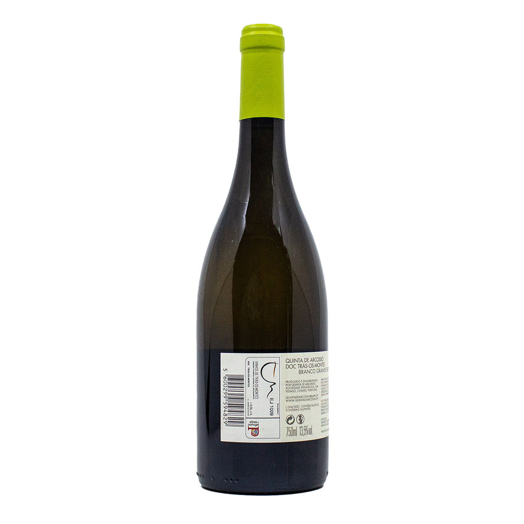 Quinta de Arcossó Grande Reserva Branco 2021 | Contra-rótulo