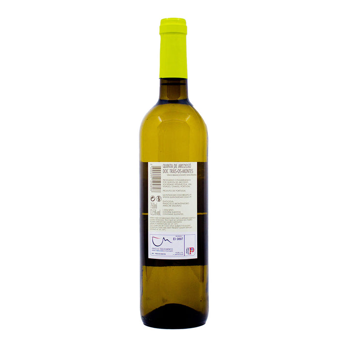 Quinta de Arcossó Reserva Branco 2022 | Contra-rótulo