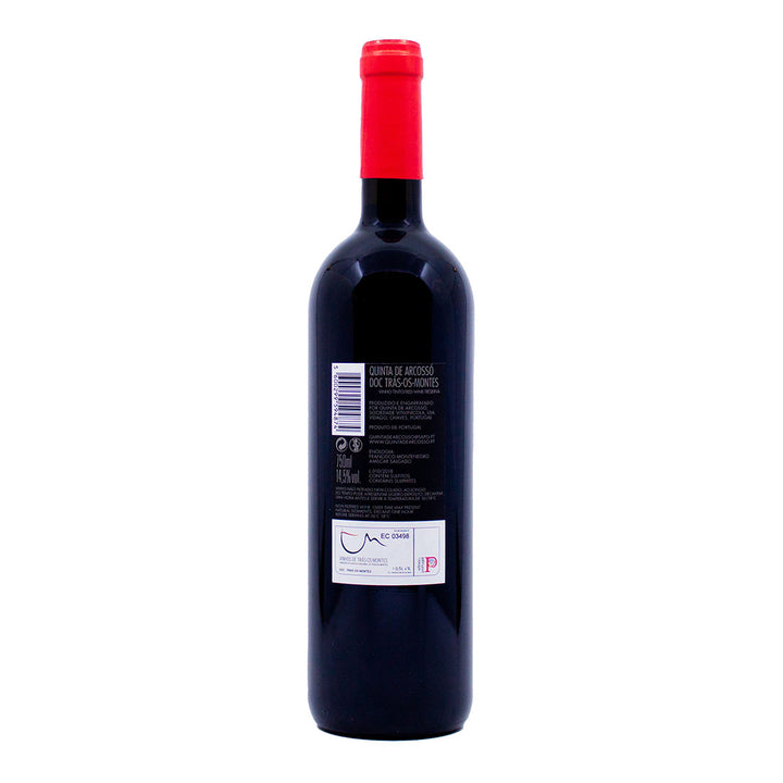 Quinta de Arcossó Reserva Tinto 2020 | Contra-rótulo
