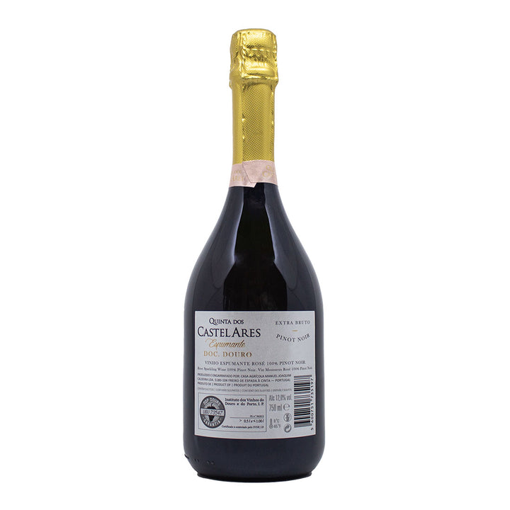 Quinta dos Castelares Espumante Pinot Noir 2020 | Contra-rótulo