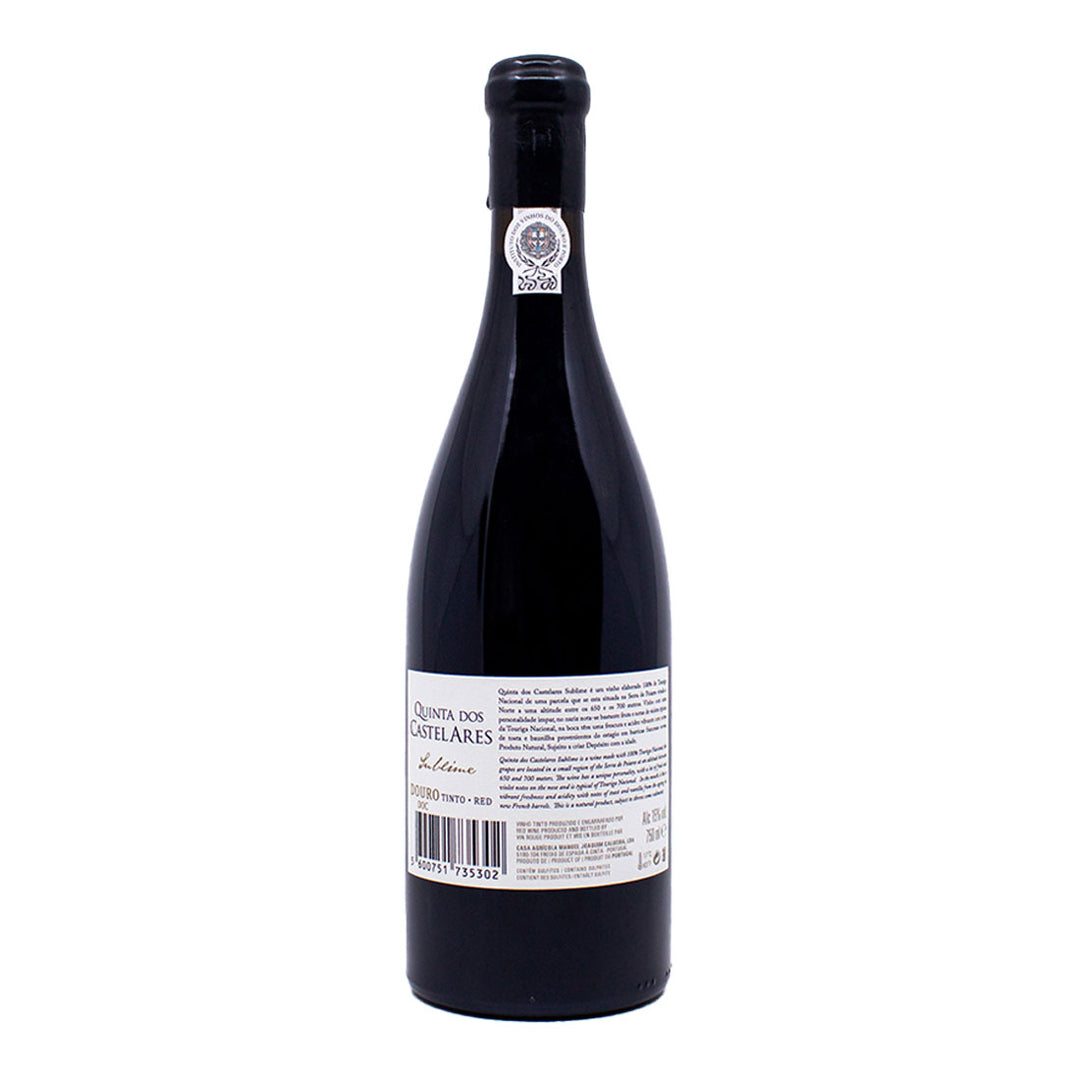 Quinta dos Castelares Sublime 2021 | Contra-rótulo