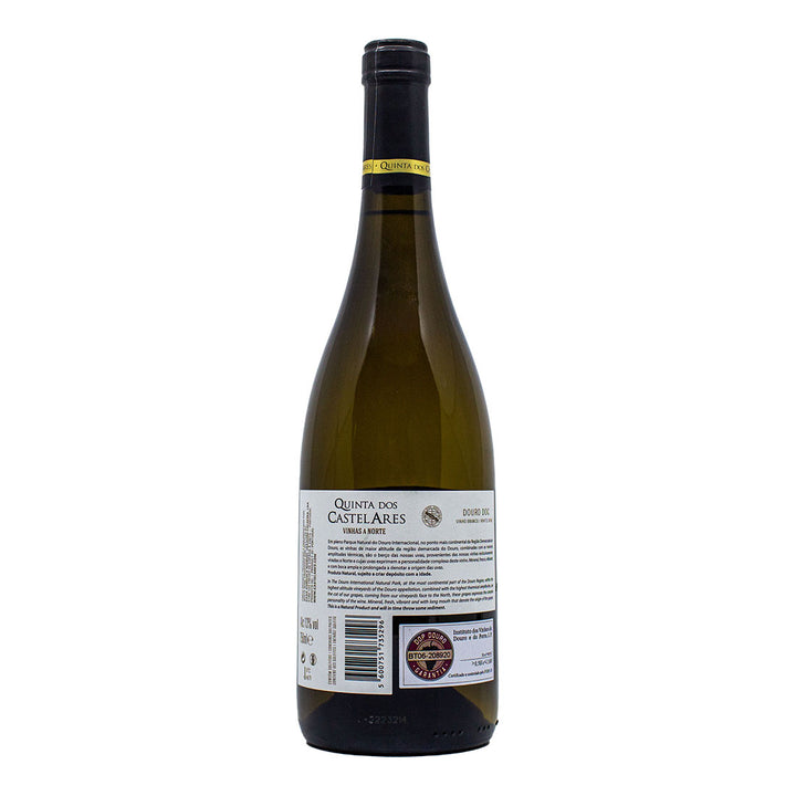 Quinta dos Castelares Vinhas a Norte Branco 2022 | Contra-rótulo