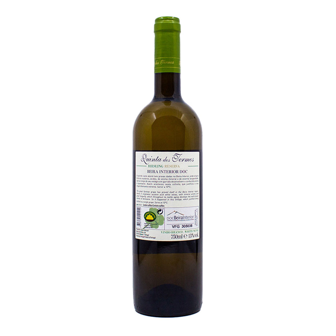Quinta dos Termos Riesling 2022 | Contra-rótulo