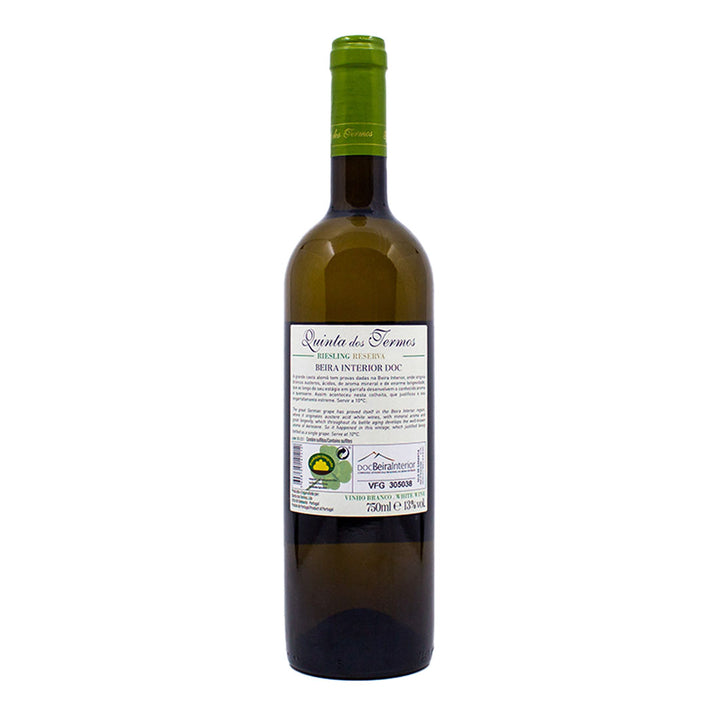 Quinta dos Termos Riesling 2022 | Contra-rótulo